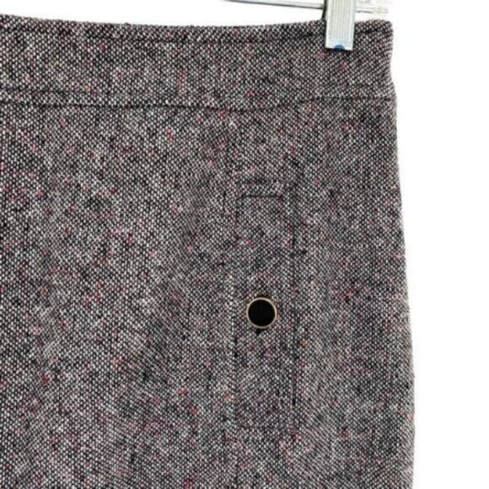 Talbots Shetland Wool Blend A Line Midi Skirt - Picture 4 of 12
